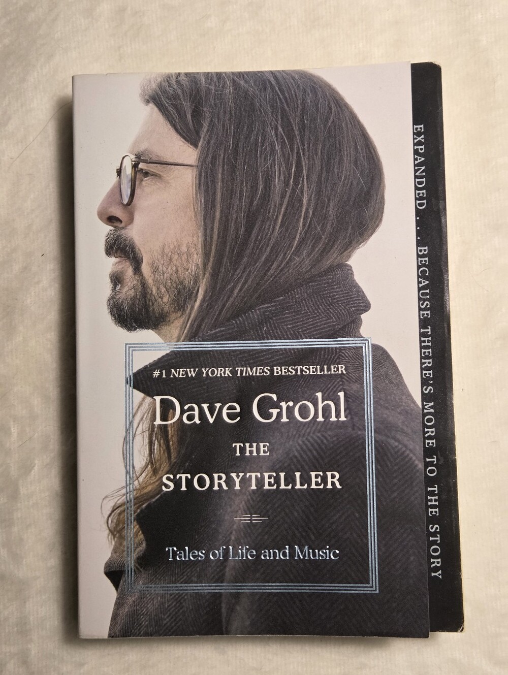 ☀️The Storyteller by Dave Grohl Tales of Life and Music Trade Paperback